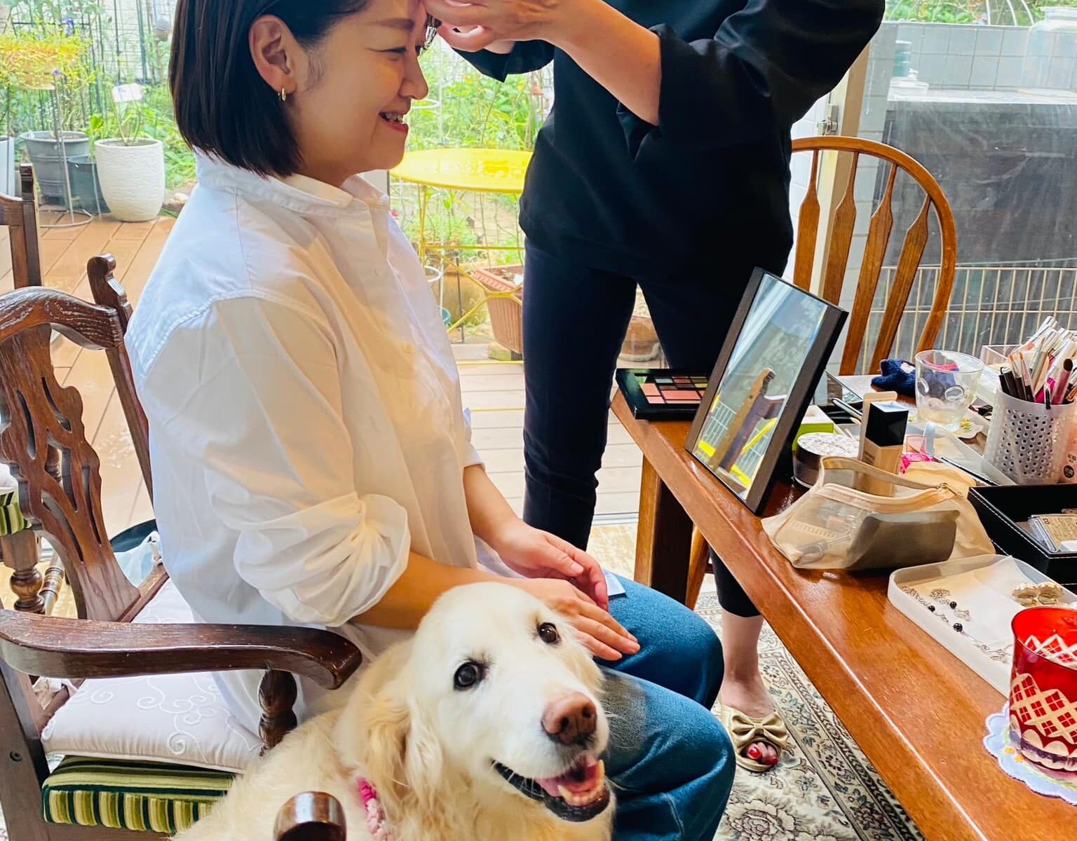 皆さんのパワーとお知恵が集結して撮影会が成り立てる