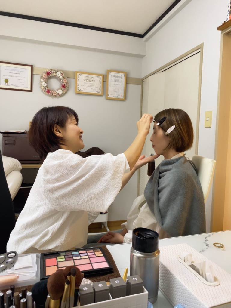 ガラスの靴マスター1期のメイクセラピー強化実習